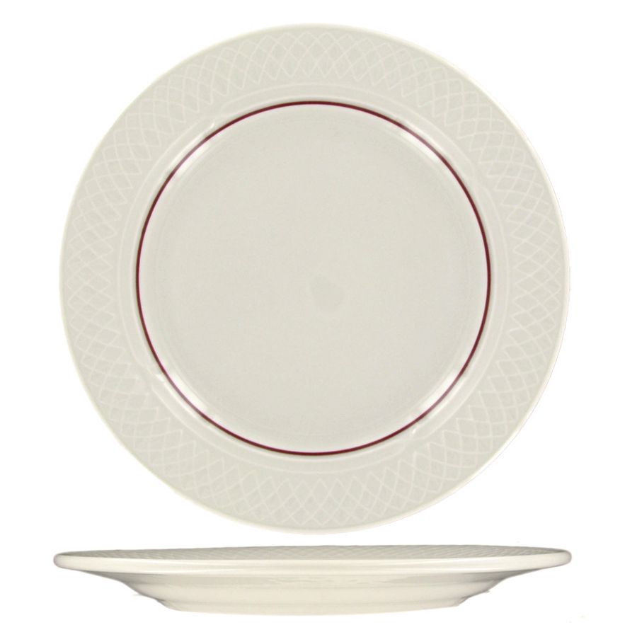 Homer Laughlin China Gothic&reg; Jade Red 9" Plate