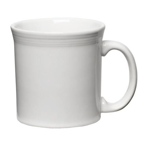 Homer Laughlin China Fiesta&reg; White 12 oz Java Mug