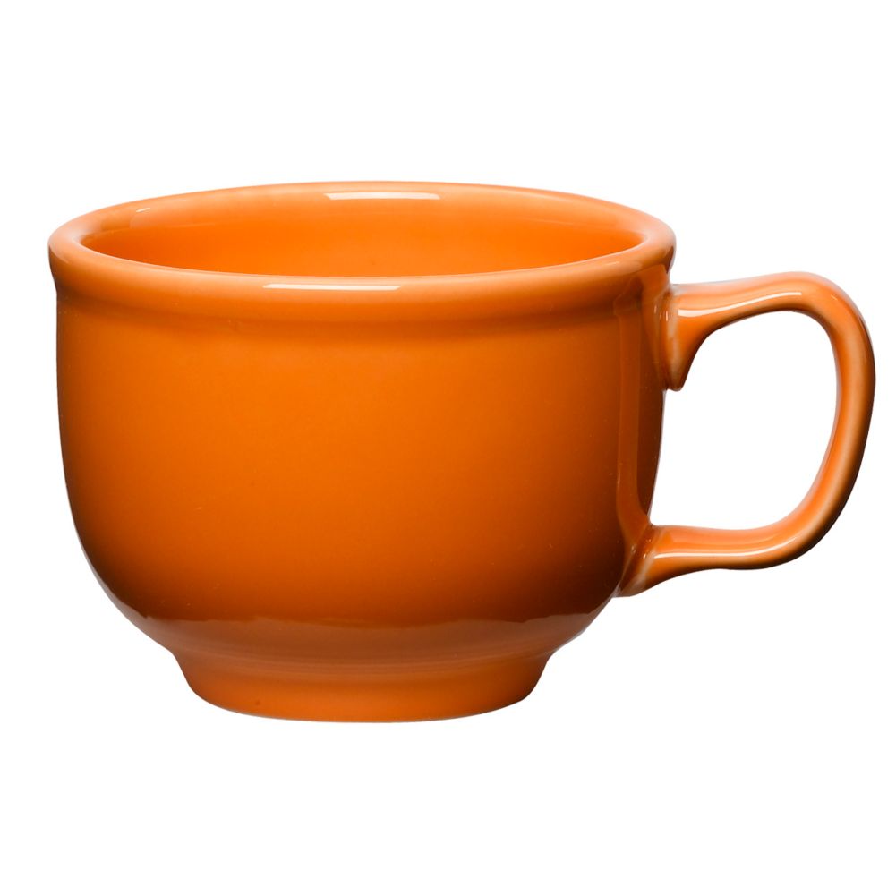 Homer Laughlin China Fiesta&reg; Tangerine 18 oz Jumbo Cup