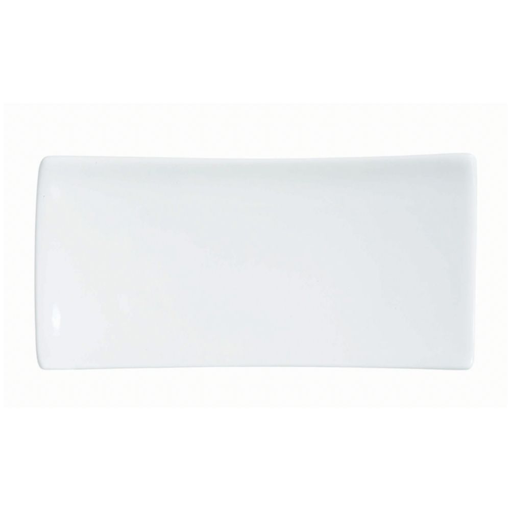 Cardinal Arcoroc 6" x 3" Appetizer Rectangular Plate