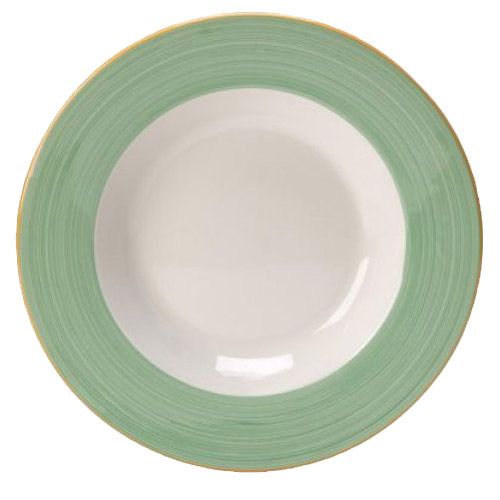 Steelite Simplicity Rio Green 10-5/8" Pasta Dish