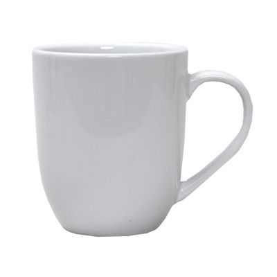 Tuxton&reg; 16 Oz. Porcelain White Milano Mug