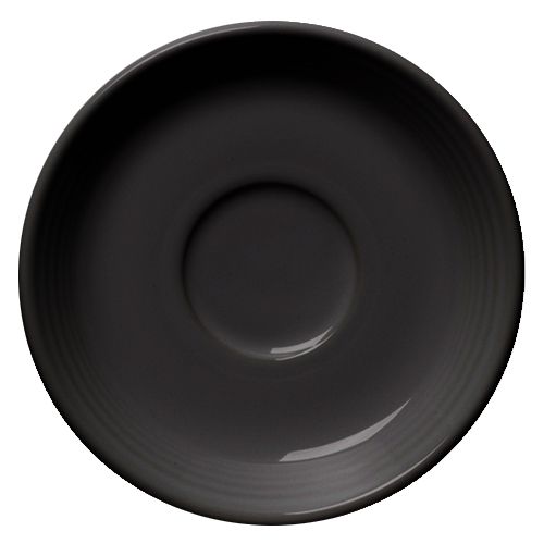 Homer Laughlin Colorations&trade; Black 6" Boston Saucer