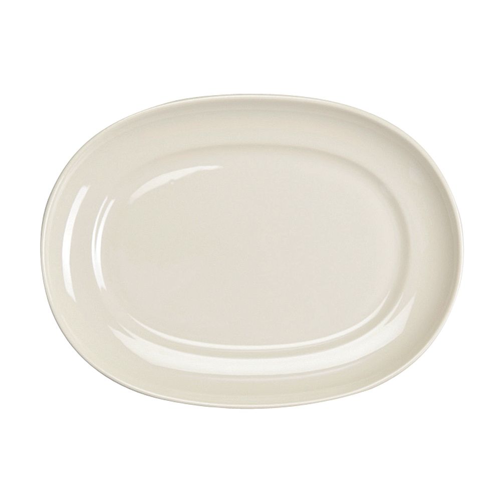 Homer Laughlin China RE-21&reg; Undecorated Oval 10" Platter