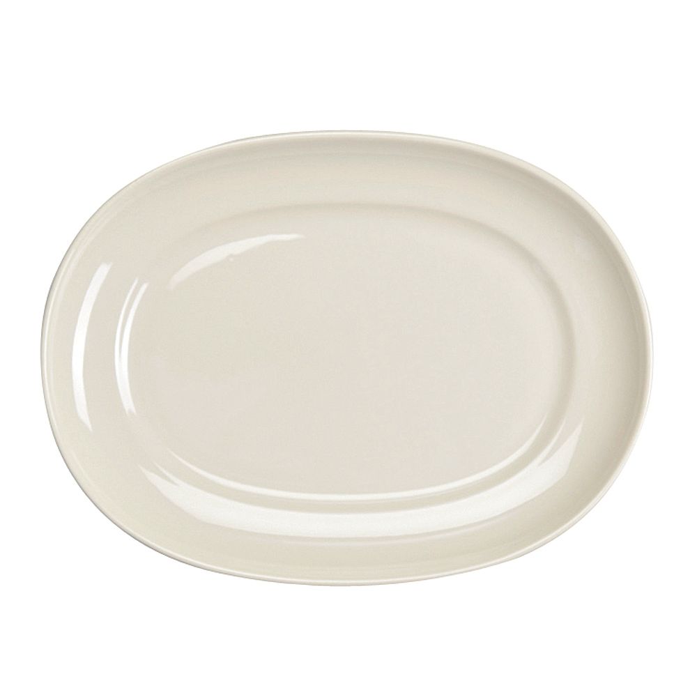 Homer Laughlin China RE-21&reg; Undecorated Oval 12" Platter