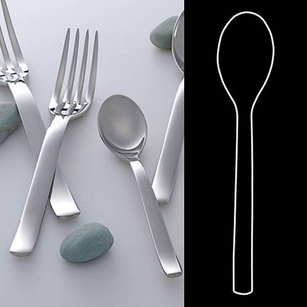 Worthy, Noble & Kent Tura S/S 10-1/4" Serving Spoon