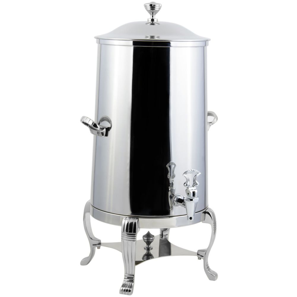 Bon Chef Aurora Insulated 5 Gal Coffee Urn with Chrome Plated Trim
