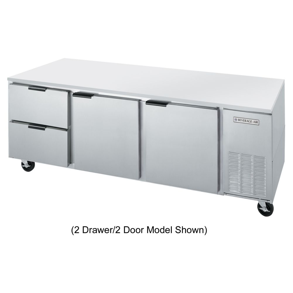 Beverage-Air 72" Undercounter Refrigerator with 6 Drawers
