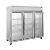 Randell&reg; Reach-In Triple Glass Door Refrigerator