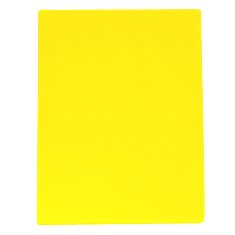 Update International Yellow  15 x 20 x &frac12;" Cutting Board
