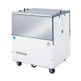 Beverage-Air 34" White School Milk Cooler with 4" Casters