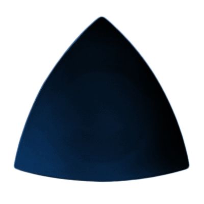 Oneida Stealth Cobalt Flat Triangular Plate, 11&frac34;"