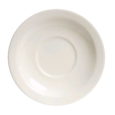 Tuxton&reg; Reno/Nevada 5-1/2" Eggshell Narrow Rim Saucer
