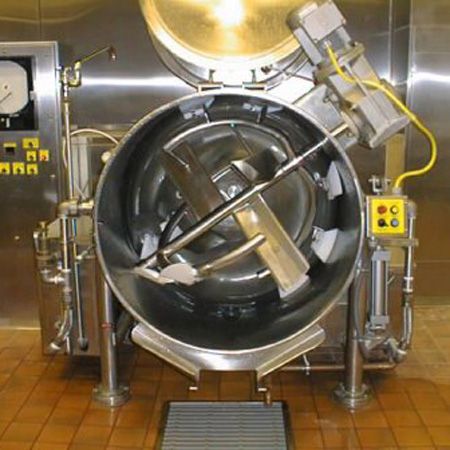 Cleveland Range 100 Gallon Stationary Agitator Kettle/Mixer