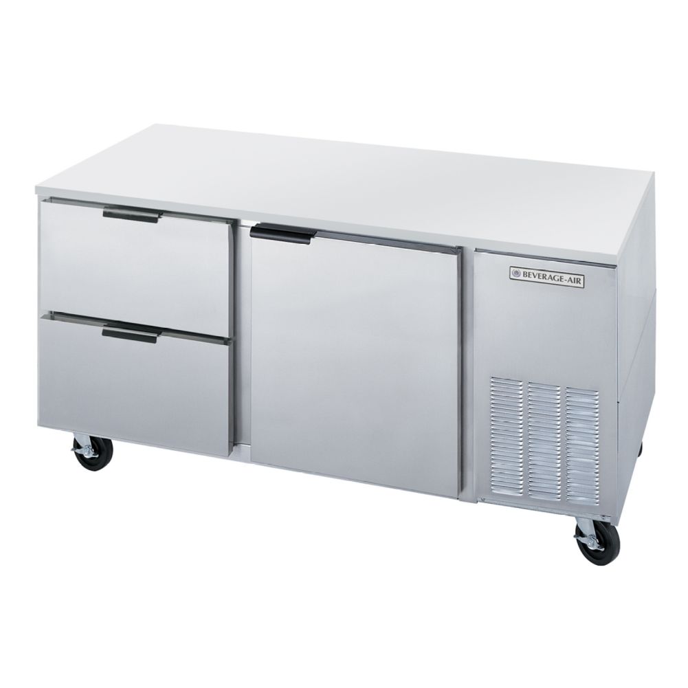 Beverage-Air 60" Undercounter Refrigerator with 2 Drawers