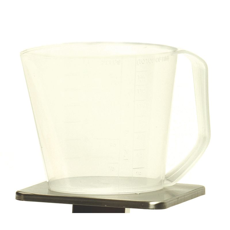 Rubbermaid Plastic 1 pt Measuring Cup for K32 Over-Run Scale