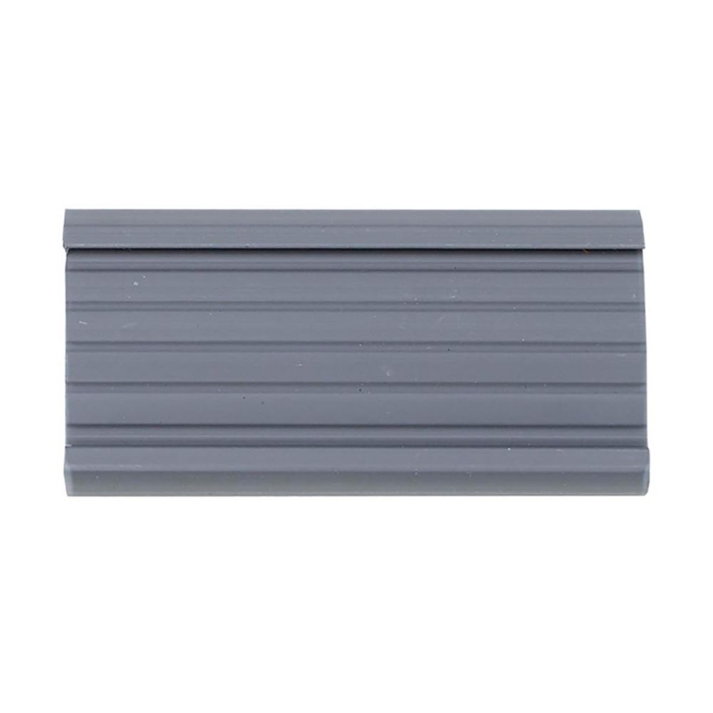 Metro&reg; 3" Gray Label Holders for Super Erecta&reg; Shelves