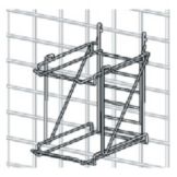 Metro&reg; Smartwall G3&trade; Low Profile 4-Can Rack