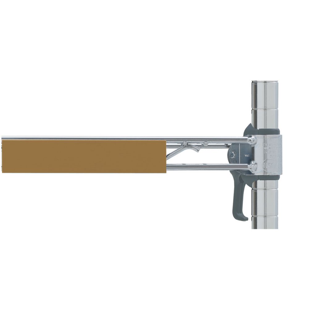 Metro&reg; Tan 6" Shelf Marker f/ Super Erecta&reg; Shelves