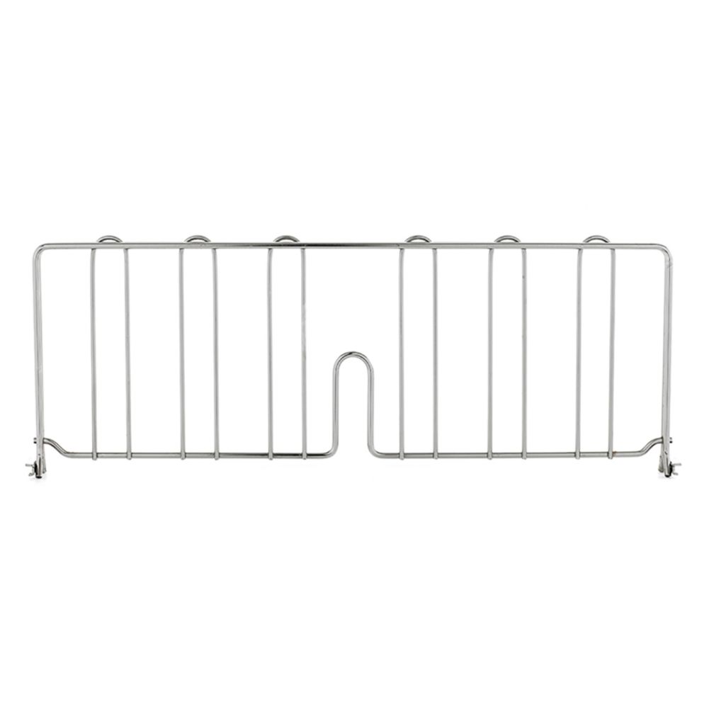 Metro&reg; Super Erecta&reg; Chrome 24" x 8"H Shelf Divider
