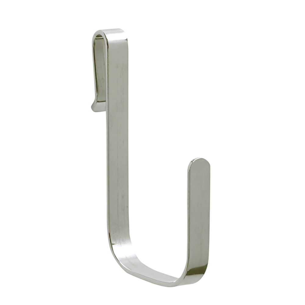 Metro&reg; Super Erecta&reg; 3-7/16" Single Chrome Snap-On Hook