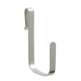 Metro&reg; Super Erecta&reg; 3-7/16" Single Chrome Snap-On Hook