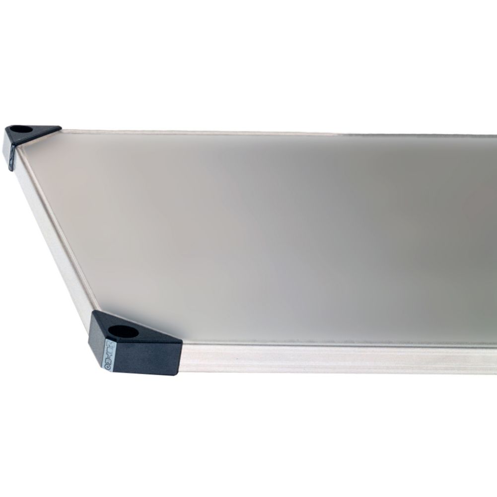 Super Erecta Flat Standard S/S Solid Shelf, 18 x 60