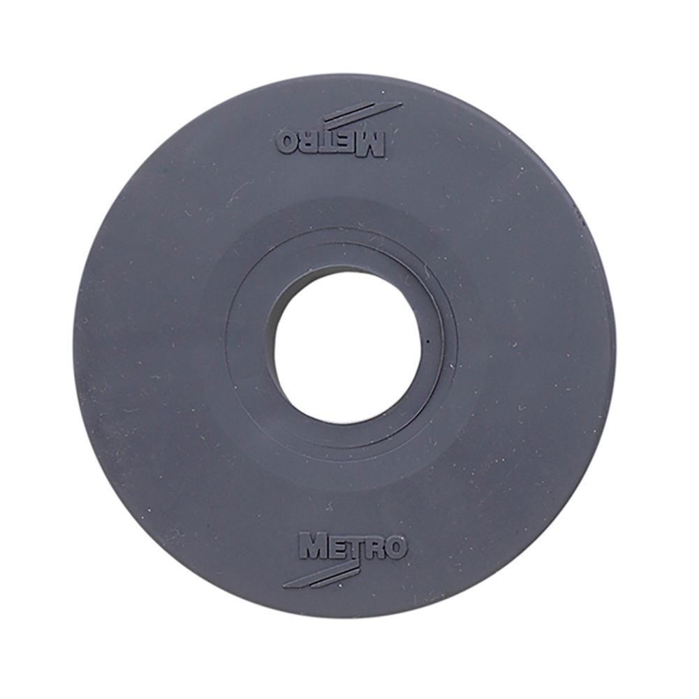 Metro&reg; Black 3-1/2" Donut Bumper f/ Bun Pan Racks