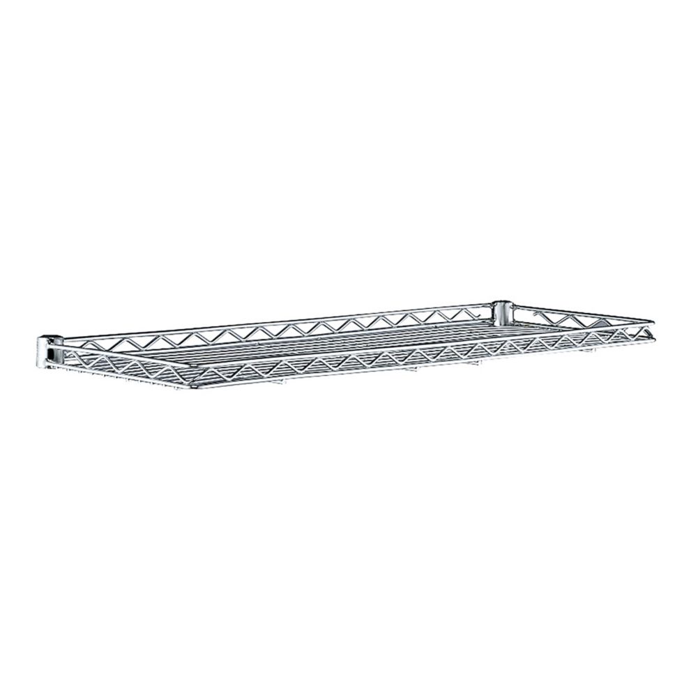 Metro&reg; Erecta Shelf&reg; 12" x 48" Chrome Wire Shelf