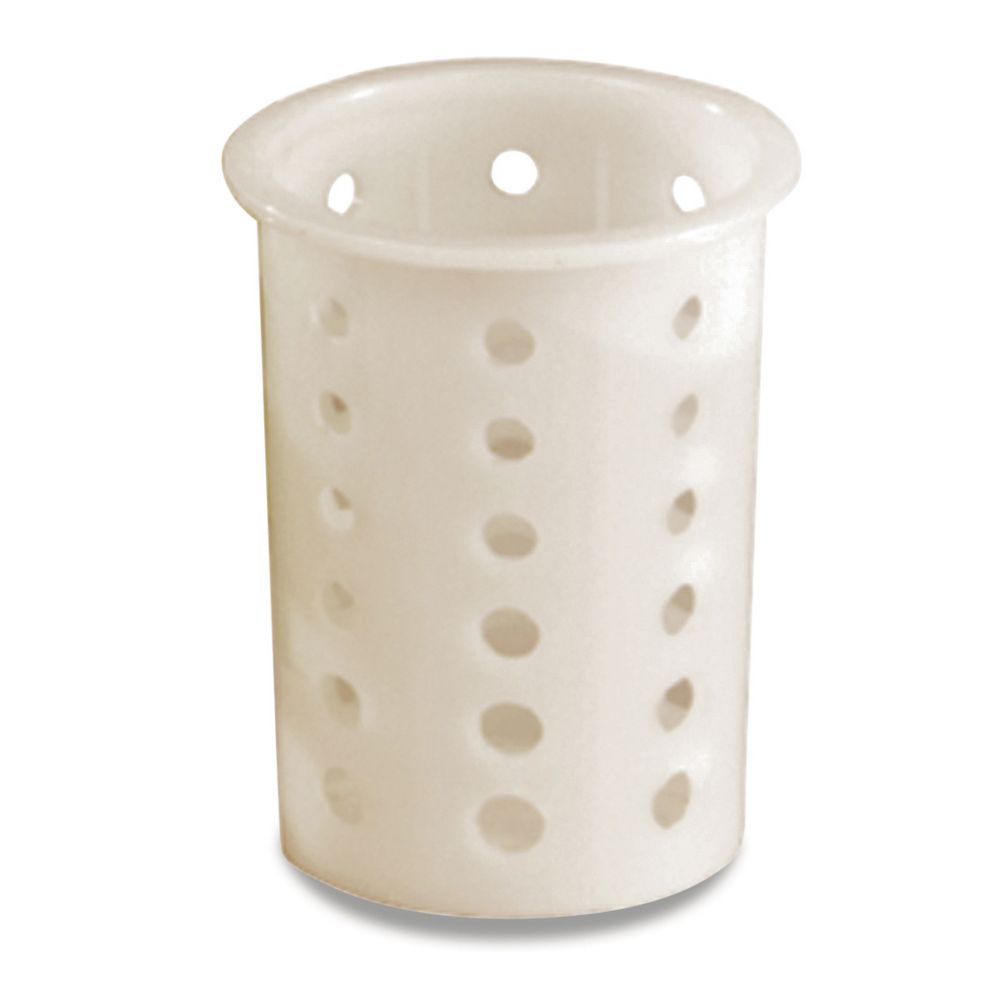 Vollrath Nylon Silverware Cylinder, Off White