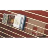 Acrylic Slatwall Shelf for CD / DVD / Boxed Notes