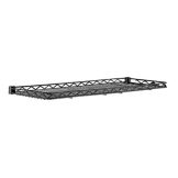 Wire Cantilever Shelf, Black, 12 x 24