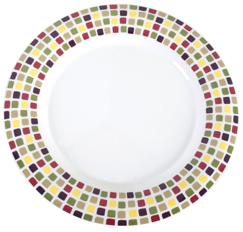 Carlisle Durus&reg WR Mediterranean Tile Dinner Plate