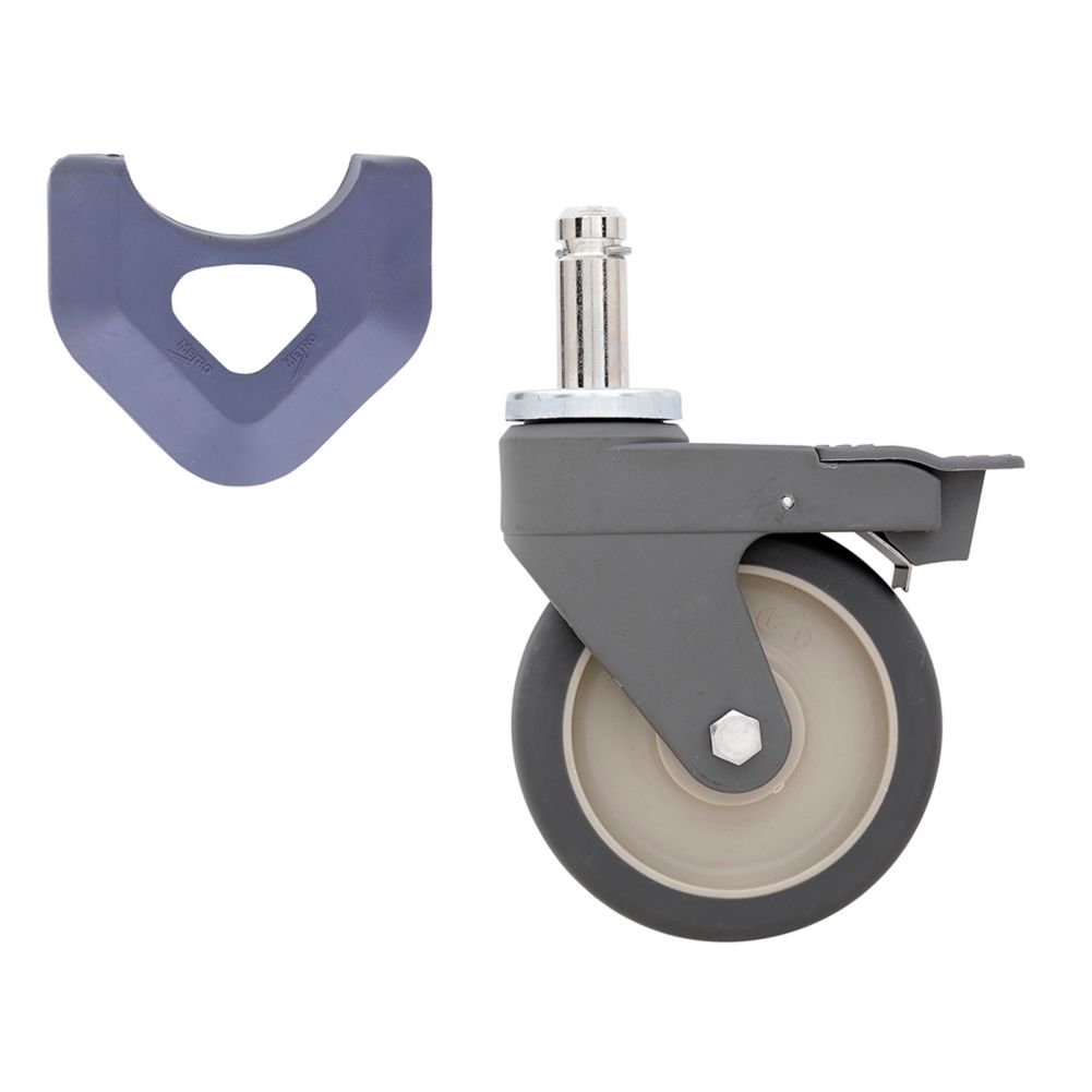 Metro&reg; MetroMax iQ&reg; Polymer Brake Axle Bearing Stem Caster