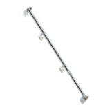 Super Erecta Wall Mount Post for 3-Tier Shelves and Up, 62" H