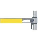 Metro&reg; Yellow 6" Shelf Marker f/ Super Erecta&reg; Shelves
