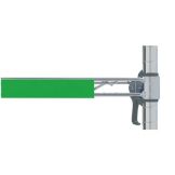 Metro&reg; Green 6" Shelf Marker f/ Super Erecta&reg; Shelves