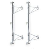 Super Erecta 1-Level End Unit Post Wall Mount for 18" W Shelves