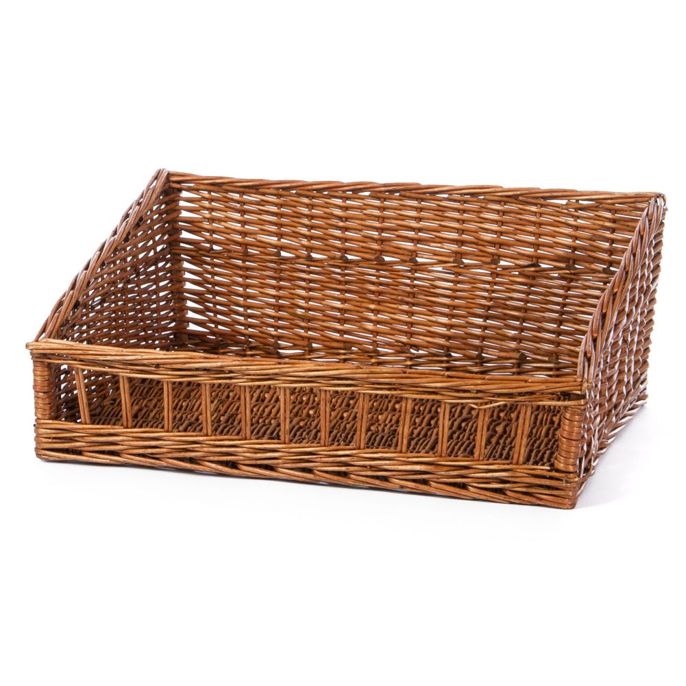 Willow Specialties 23" x 17" Willow Cutaway Display Basket