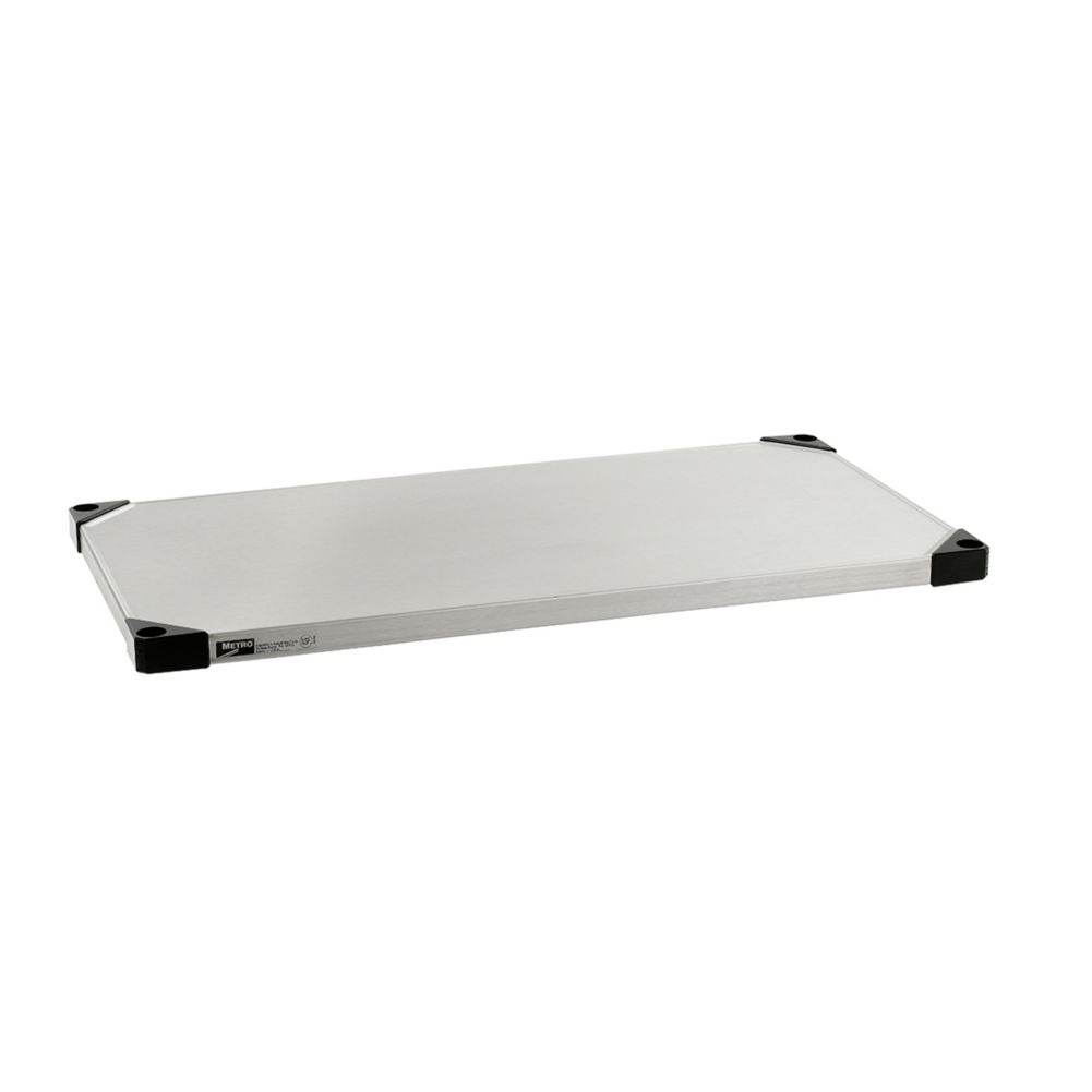 Super Erecta Flat Standard S/S Solid Shelf, 24 x 42