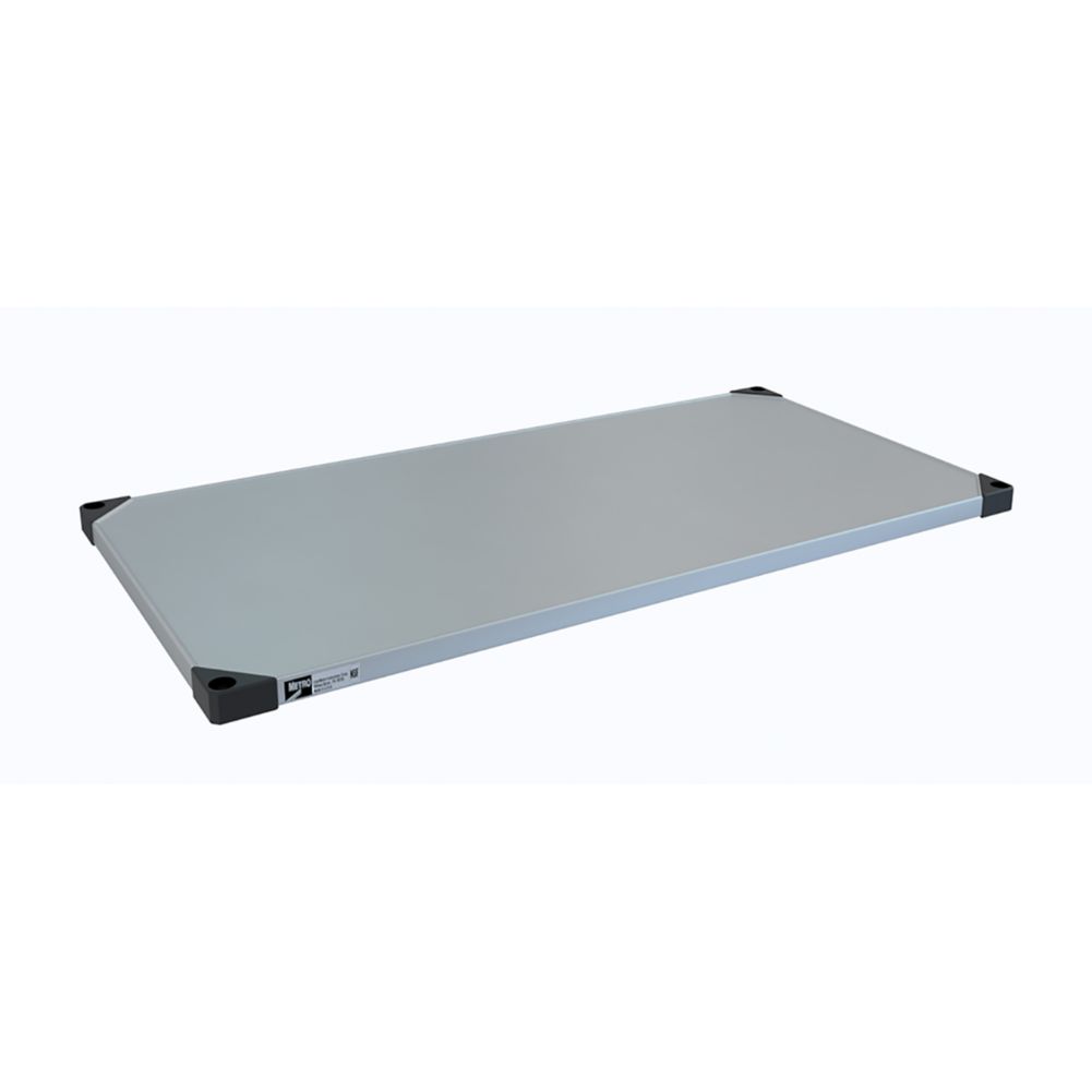 Super Erecta Flat Standard S/S Solid Shelf, 24" x 36"