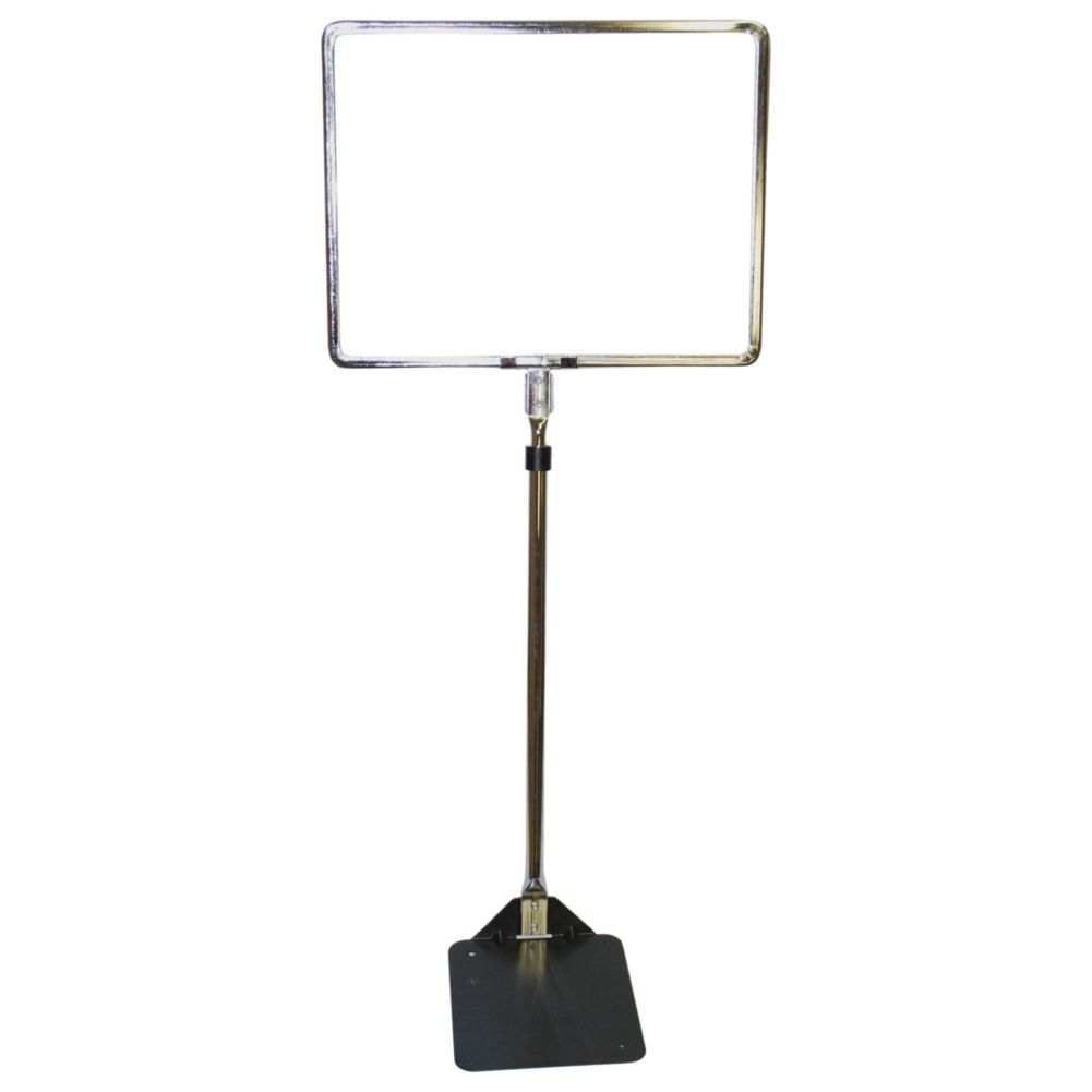 Chrome Sign Holder, 8&frac12; x 11"