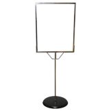 Chrome Poster / Ad Floor Stand Sign Holder 22" x 28"