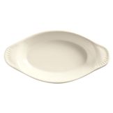 Cream White Oval 8 oz Welsh Rarebit