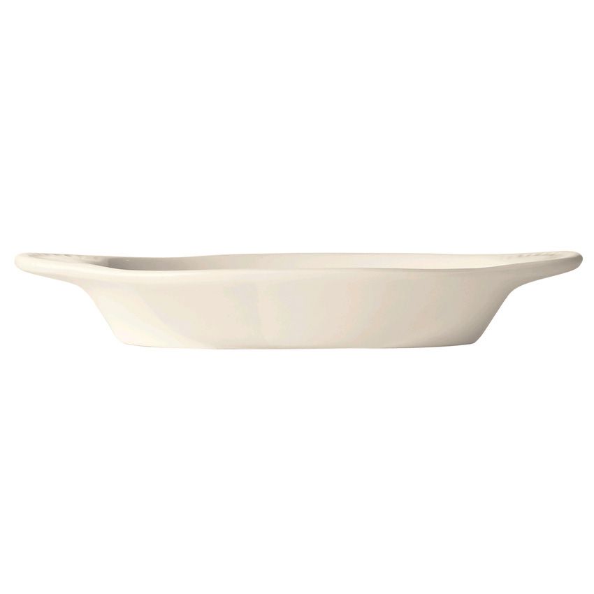 Cream White Oval 8 oz Welsh Rarebit