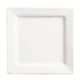 Slate Ultra Bright White 9" Square Plate