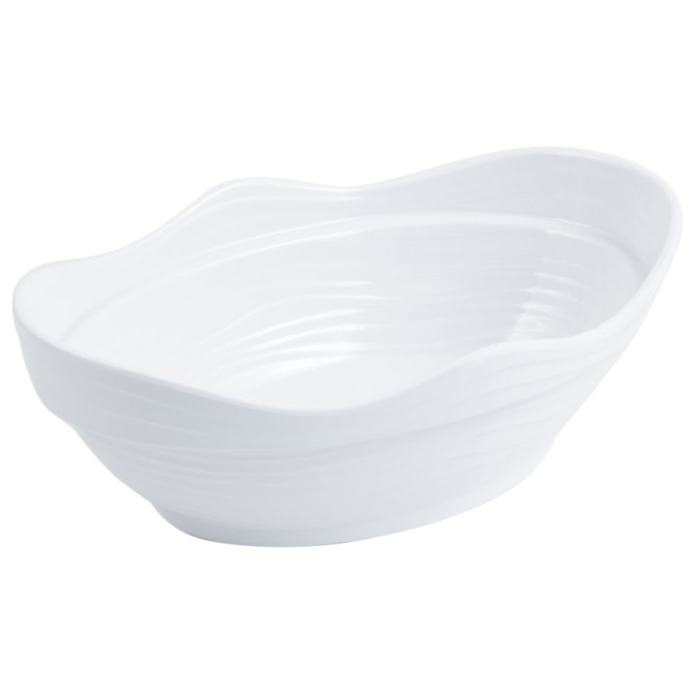 Bon Chef White Oval 12 x 8 x 4 Euro Bowl