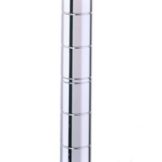 Super Erecta SiteSelect Post w/ Leveling Bolt, Chrome, 54-9/16 H