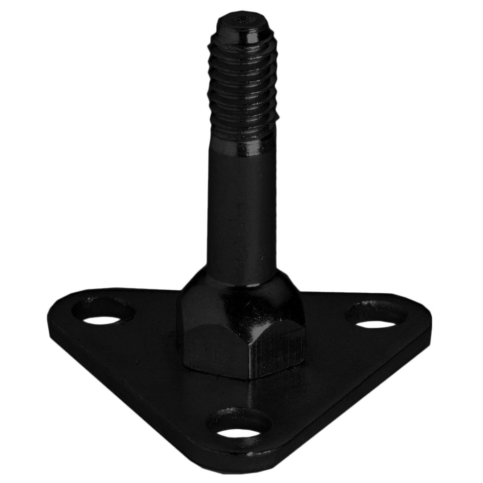Metro&reg; Black Foot Plate for Super Erecta&reg; Posts