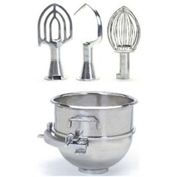 Globe Food Adaptor Kit for SP40P Mixer w/ Bowl, Whip, Hook &amp Beater